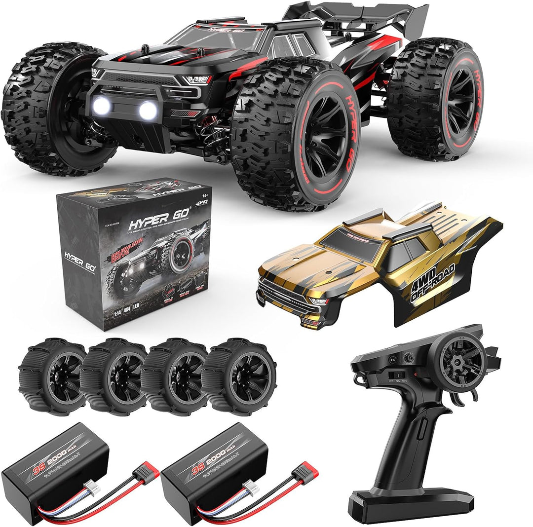 HYPER GO H14BM V3 1\/14 Coches RC Sin Escobillas para Adultos Rápid...