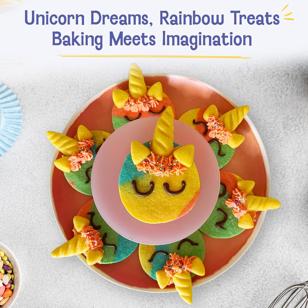 Baketivity x Kit para hornear galletas de unicornio Duff Goldman para niños