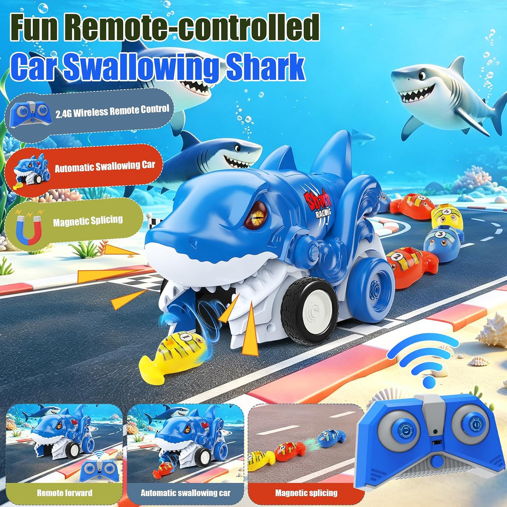 Juguetes para niños Monster Truck Toy Magnetic Remote Control Snake Chain
