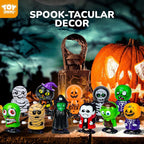 TOY Life 13 piezas de juguetes de cuerda de Halloween, regalos de fiesta de Halloween para niños pequeños, juguetes a granel de Halloween para bolsas de golosinas, rellenos de bolsas de golosinas de