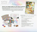 Pokémon: Scarlet & Purple Elite Trainer Set – Prismatic Evolutions of the Pokémon TCG (1 tarjeta promocional totalmente ilustrada, 9 paquetes de refuerzo y accesorios de juego premium)