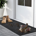 Kuyal - Tapete para puerta delantera, 2 x 3 pies, para interiores y exteriores