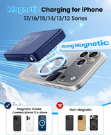 Chowchamps Cargador portátil magnético de 10000 mAh, banco de energ...