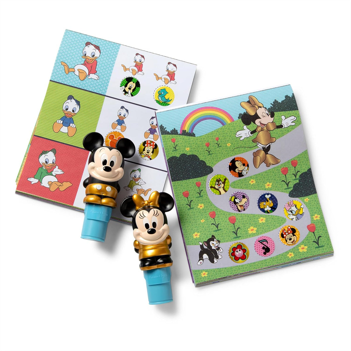 Melissa & Doug Sticker Wow! Disney Mickey & Minnie - Juego de sellos (2