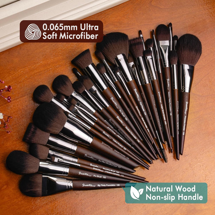Bueart Design Juego de 38 brochas de maquillaje profesional con sop...