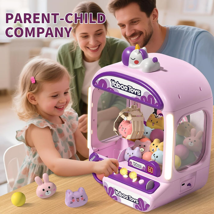 Máquina de garras grande para niños, juguetes de unicornios para ni...