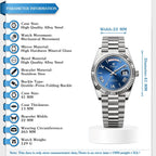 Relojes automáticos para hombre, mecánico, clásico, 1.614 in