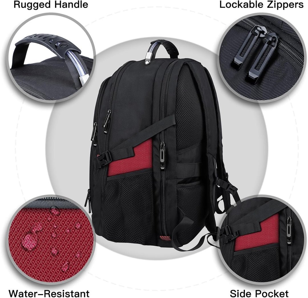 ANTERK Mochila extra grande, mochila para portátil de viaje, mochil...