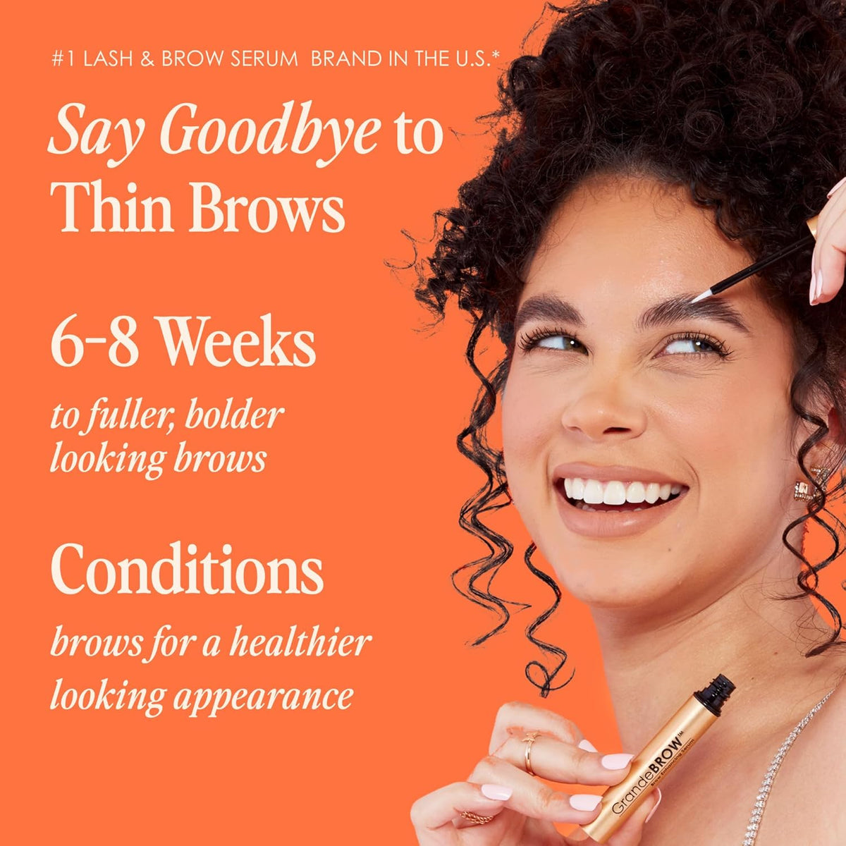 Grande Cosmetics GrandeBROW Suero para mejorar las cejas para unas...