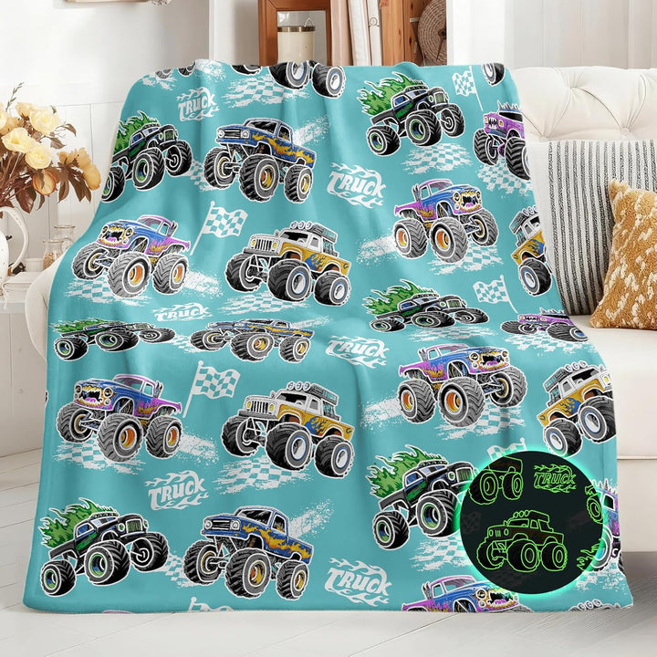 Manta de camión que brilla en la oscuridad de Jekeno, regalos para...