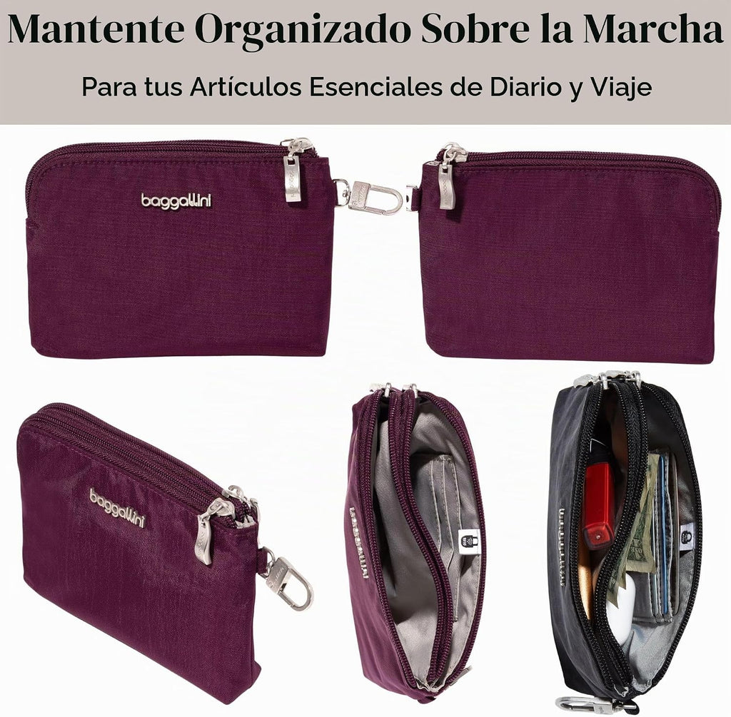 Baggallini Bolsa RFID diaria para llevar