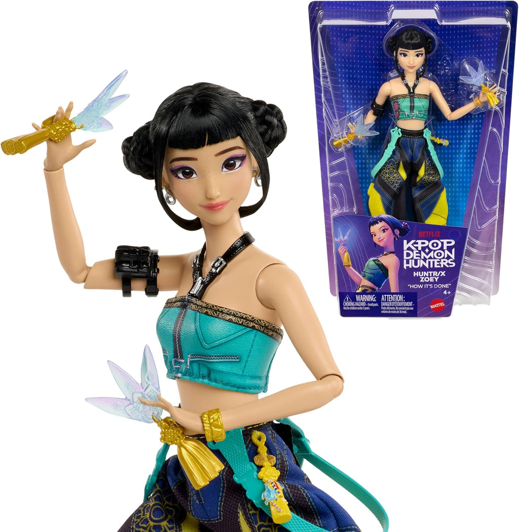 ​Muñeca Mattel Kpop Demon Hunters HUNTR/X Zoey Fashion