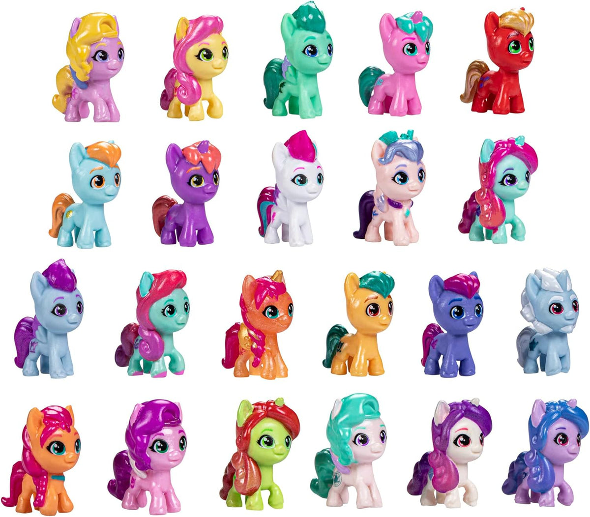 My Little Pony Mini World Magic Meet The Minis Collection Set con 22 figuras, para niños a partir de 5 años (exclusivo de Amazon)