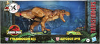 Transformers Generations Collaborative: Jurassic Park Mash-Up Tyrannocon Rex & Autobot JP93 Edades 8 en adelante (Exclusivo de Amazon)