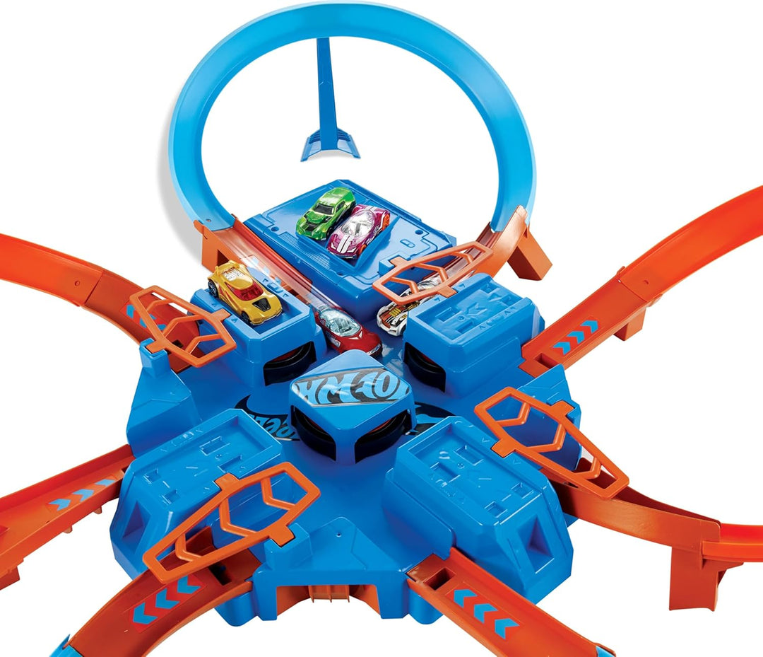 Hot Wheels Set de pista Criss Cross Crash [Exclusivo de Amazon]
