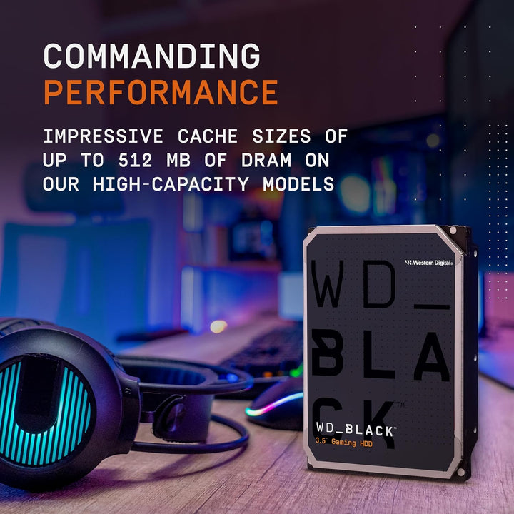 Western Digital - Disco duro interno WD Black Performance de 2 TB,...