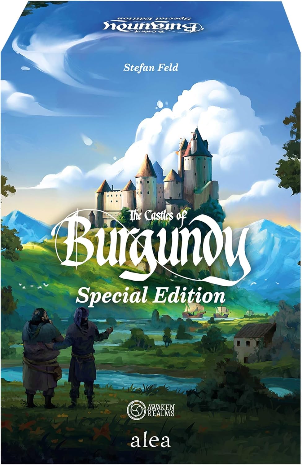 Ravensburger Castillos de Borgoña Juegos de estrategia para mayores de 14 años - Edición Deluxe de Coleccionista por Awaken Realms