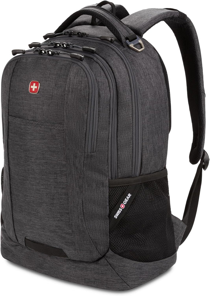 SwissGear - Mochila para laptop Cecil 5505, Carbón vegetal
