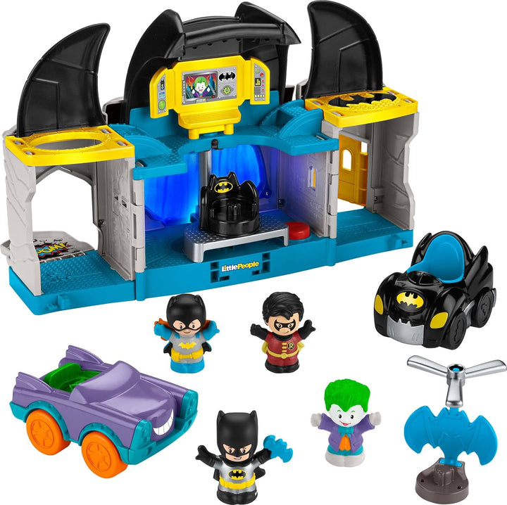DC Super Friends Fisher-Price Little People Juego de juguete para n...