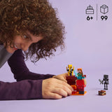 Paquete de LEGO Minecraft La Patrulla del Desierto Illager + La Bat...