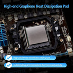 Almohadilla térmica de grafeno 1.142x0.984x0.01 pulg. 100 W/mK para CPU