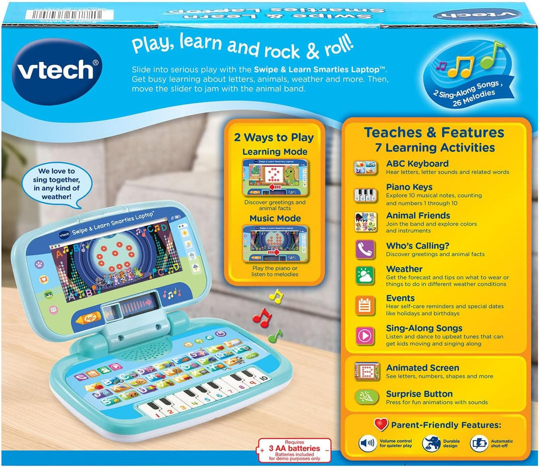 VTech Desliza y aprende Smarties portátil azul