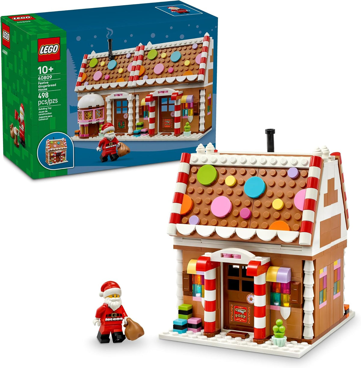 LEGO Casa de pan de jengibre festiva 40809