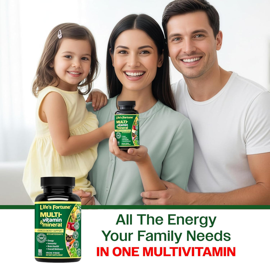Life's Fortune Suplemento multivitamínico y mineral integral pa...