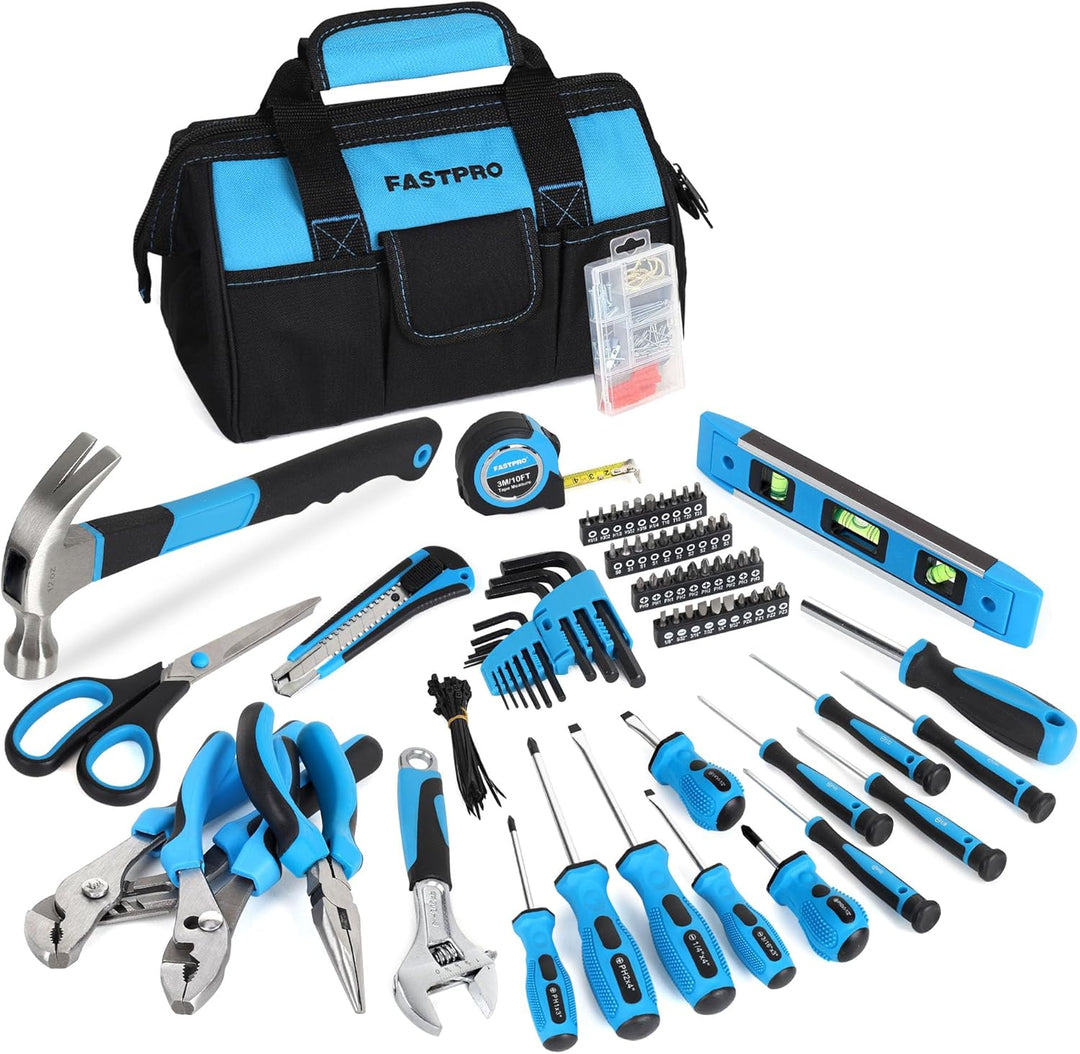 FASTPRO Juego de herramientas para el hogar de 220 piezas, kit de h...