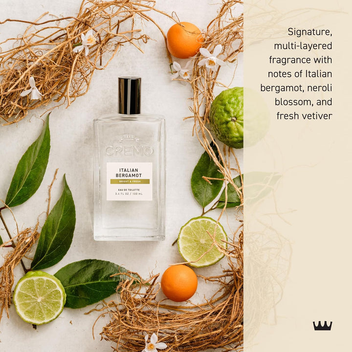 Cremo Colonia para hombres \u2013 Espray de colonia italiana de ber...