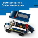 LEGO Van de transporte de prisioneros de policía de la