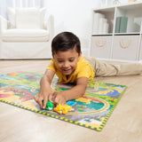 Melissa Doug Dinosaur Adventure Tracks - Rompecabezas de