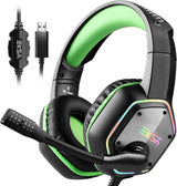 EKSA E1000 - Auriculares para juegos, auriculares para computadora...