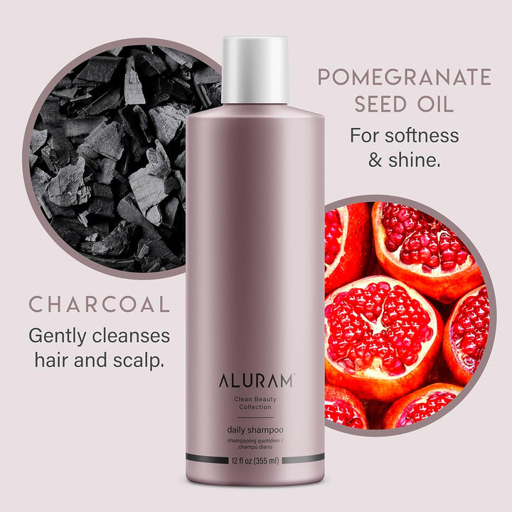ALURAM Champú diario de agua de coco para hombres y mujeres, hidrat...