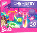 Lámpara Barbie Kit de ciencia química con 50 experimentos para niños de 8 a 12 años