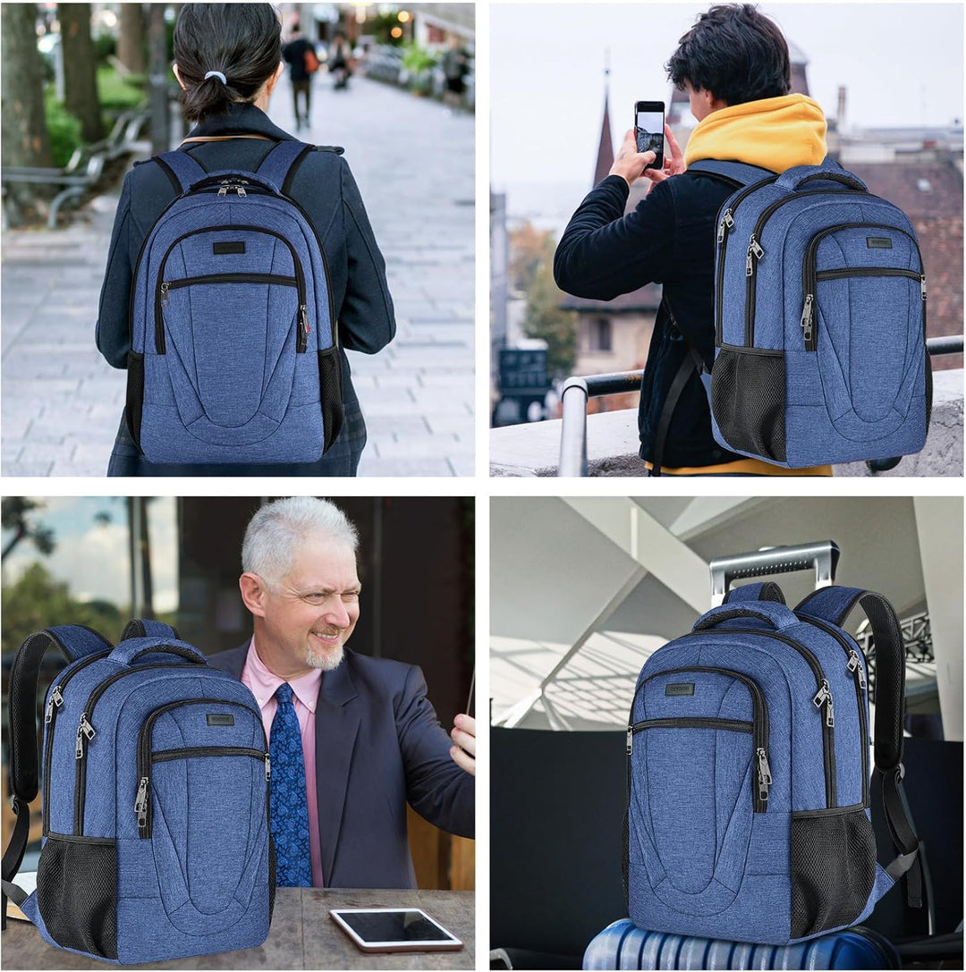 BIKROD Mochila para mujeres y hombres, mochilas escolares extra gra...