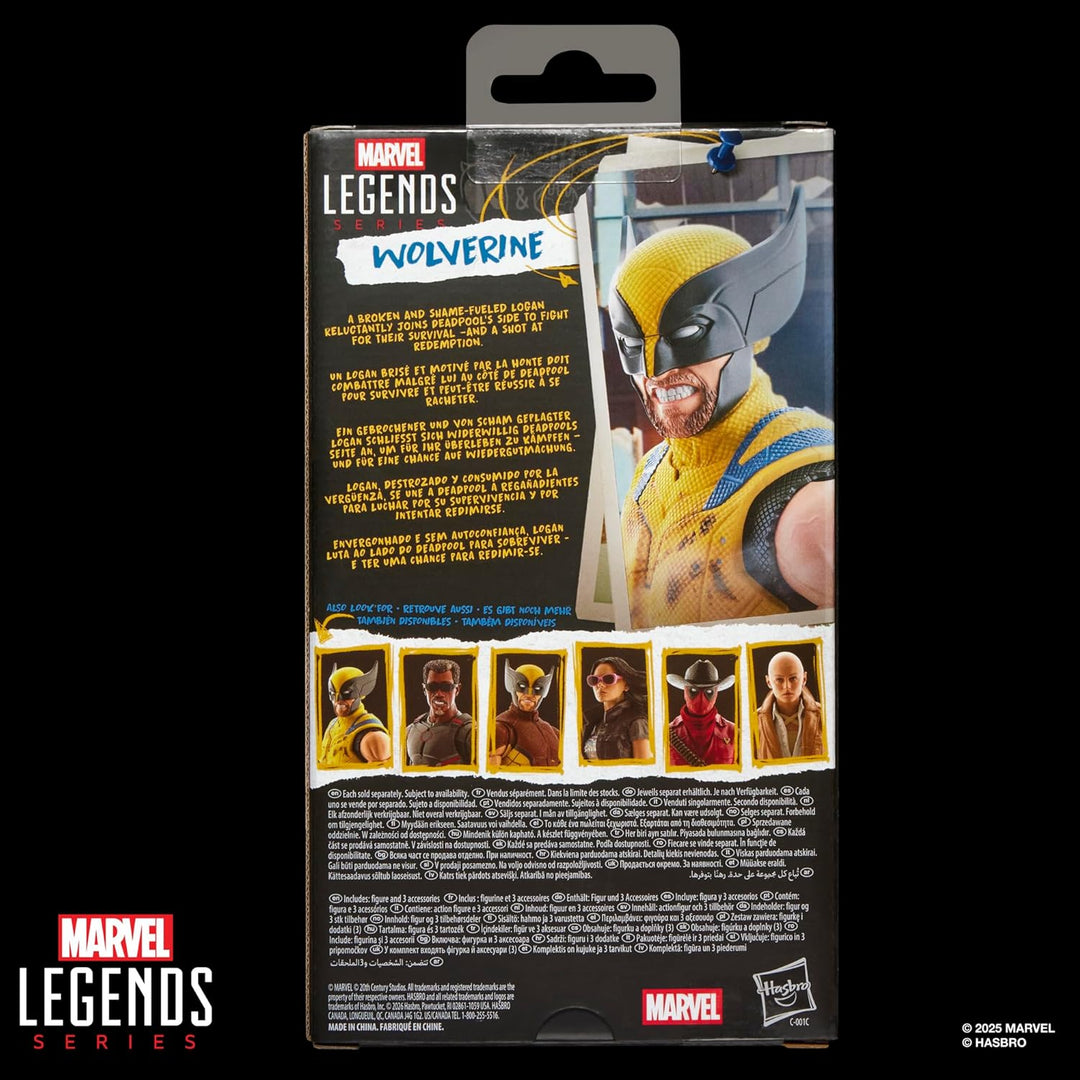 Marvel Legends Series Wolverine, Marvel Studios' Deadpool &amp;...