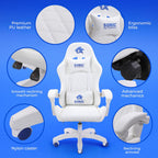 Sonic the Hedgehog - Silla reclinable para juegos con altura ajustable