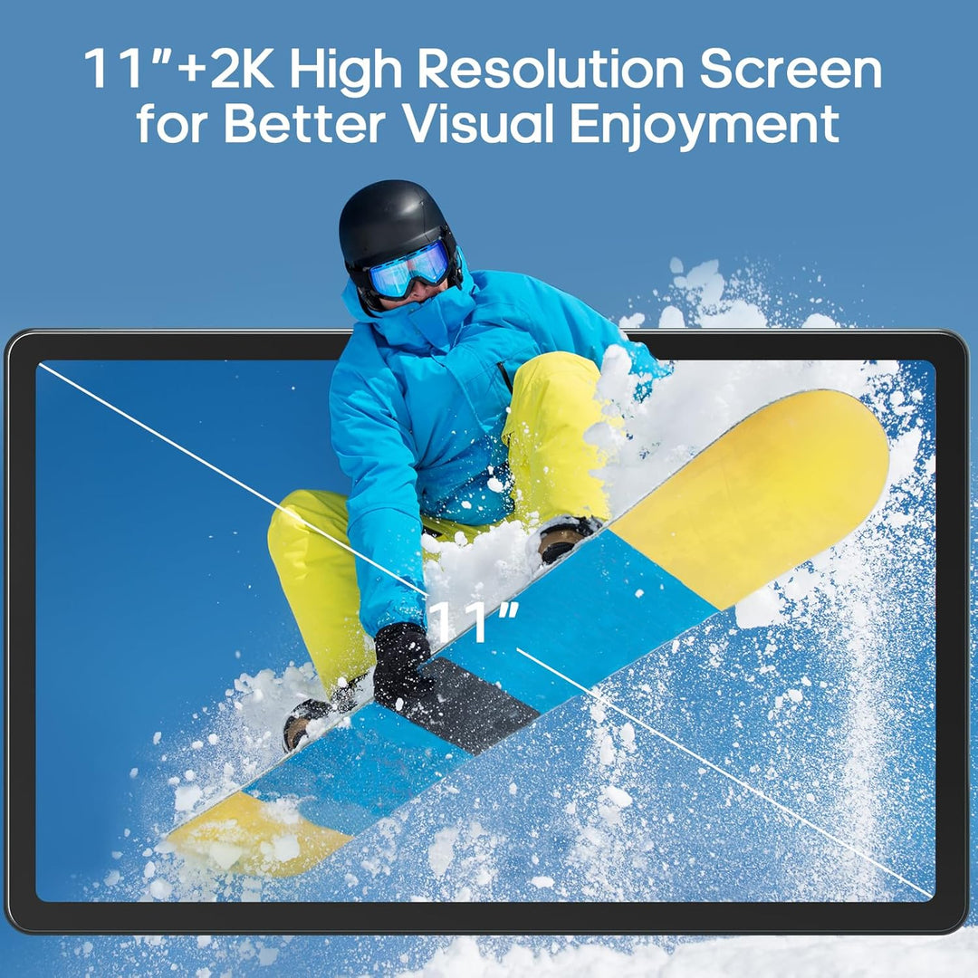 Tablet de 11 pulgadas, 14 (6+8) GB y 256 GB de almacenamiento (ampl...