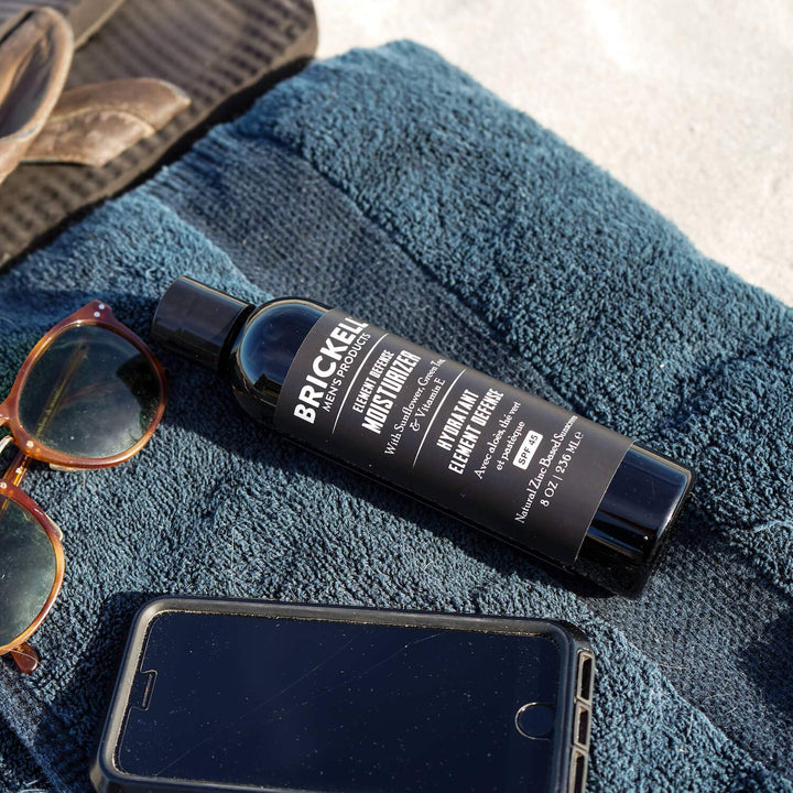 Brickell Element Defense SPF45 - Hidratante para hombre, protector...