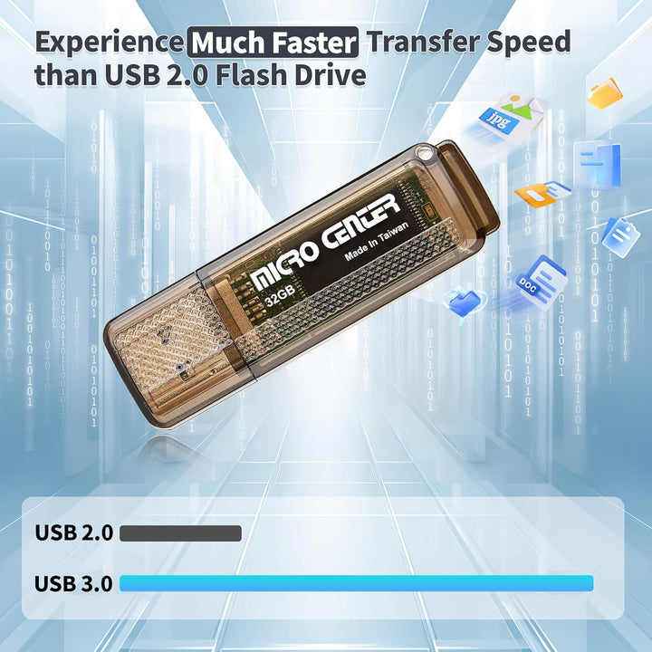INLAND Micro Center Super Speed Paquete de 2 - Memoria USB 3.0\/USB...