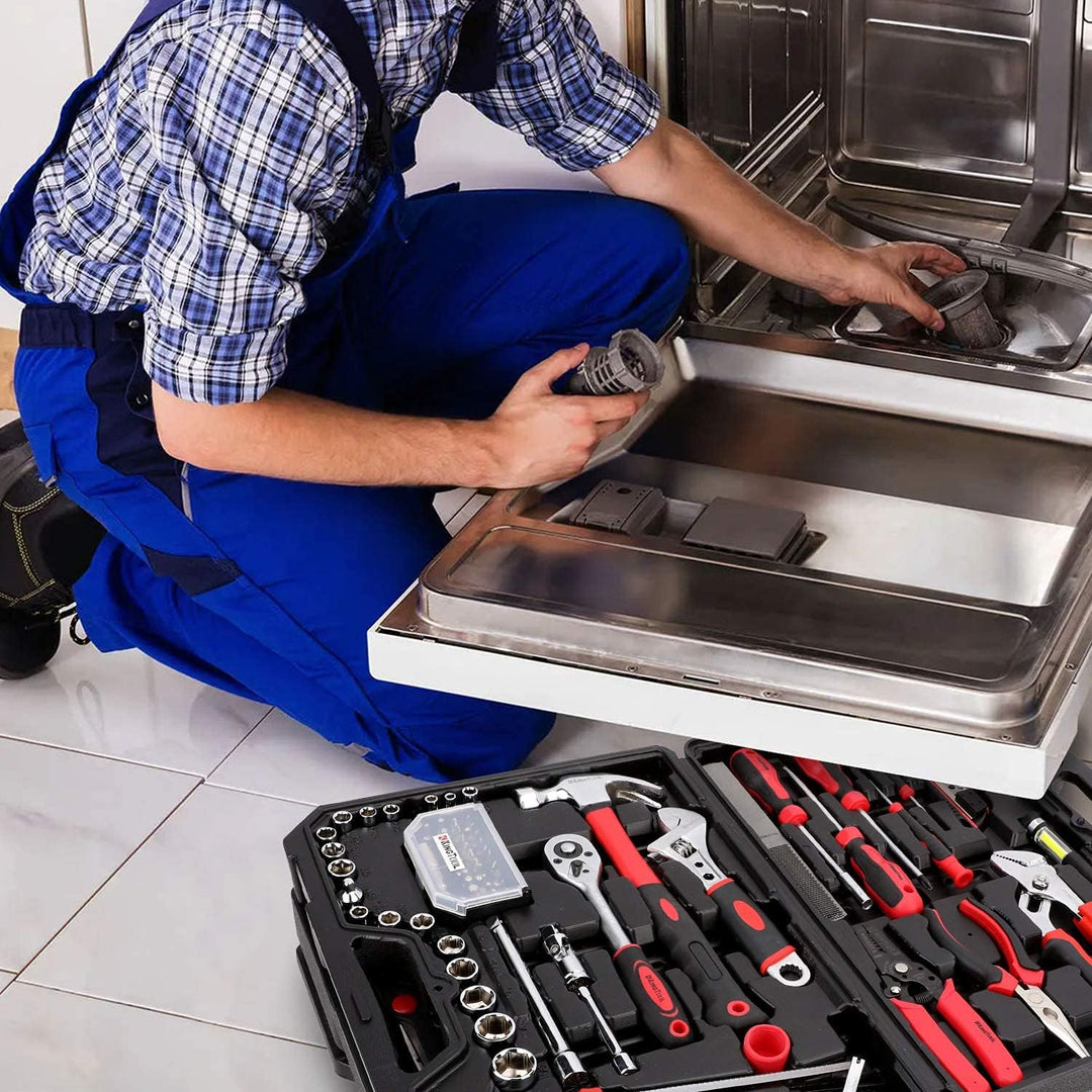 KingTool Kit de herramientas de reparación del hogar de 325 piezas,...
