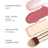 Jouer Les Must-Haves Starter Set | Polvo fijador translúcido, broch...