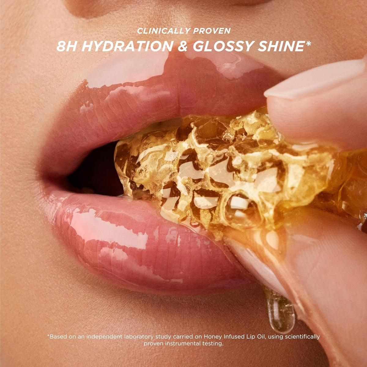 Gisou Aceite labial hidratante con infusión de miel, hidratante nut...