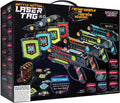 Squad Hero Sensores láser recargables de 360° + LCDs - Juego de 4 ideas de regalo de cumpleaños para niños, adolescentes y adultos, niños y niñas, diversión familiar - Actividad de grupo Lazer para