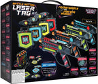 Squad Hero Sensores láser recargables de 360° + LCDs - Juego de 4 ideas de regalo de cumpleaños para niños, adolescentes y adultos, niños y niñas, diversión familiar - Actividad de grupo Lazer para
