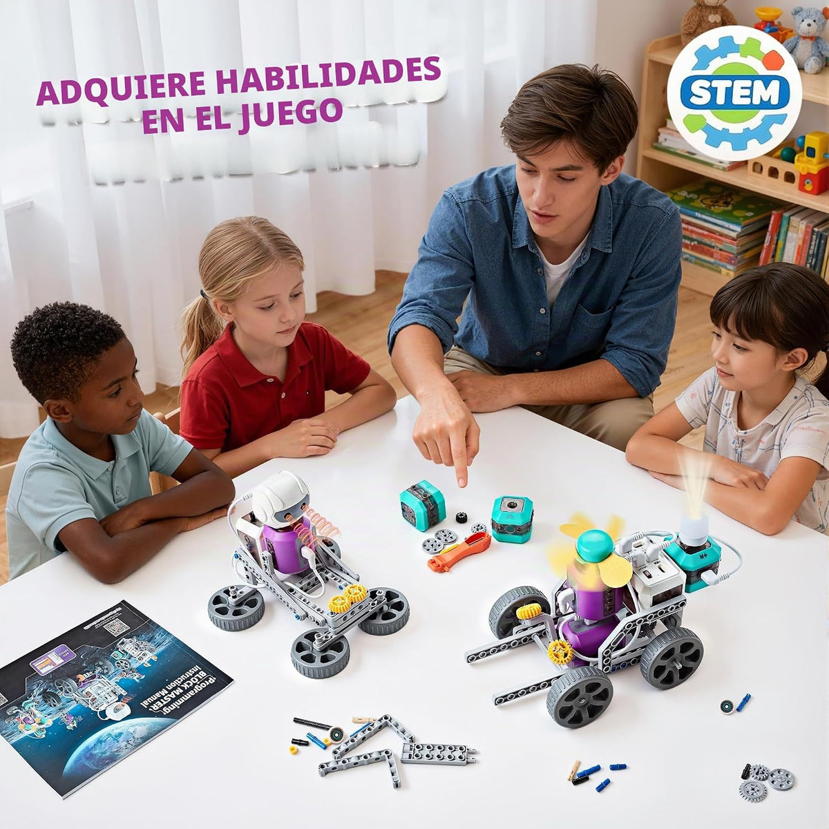 Kit de Robótica y Circuitos STEM 24 EN 1 para Niños Edades 8-12 9-12