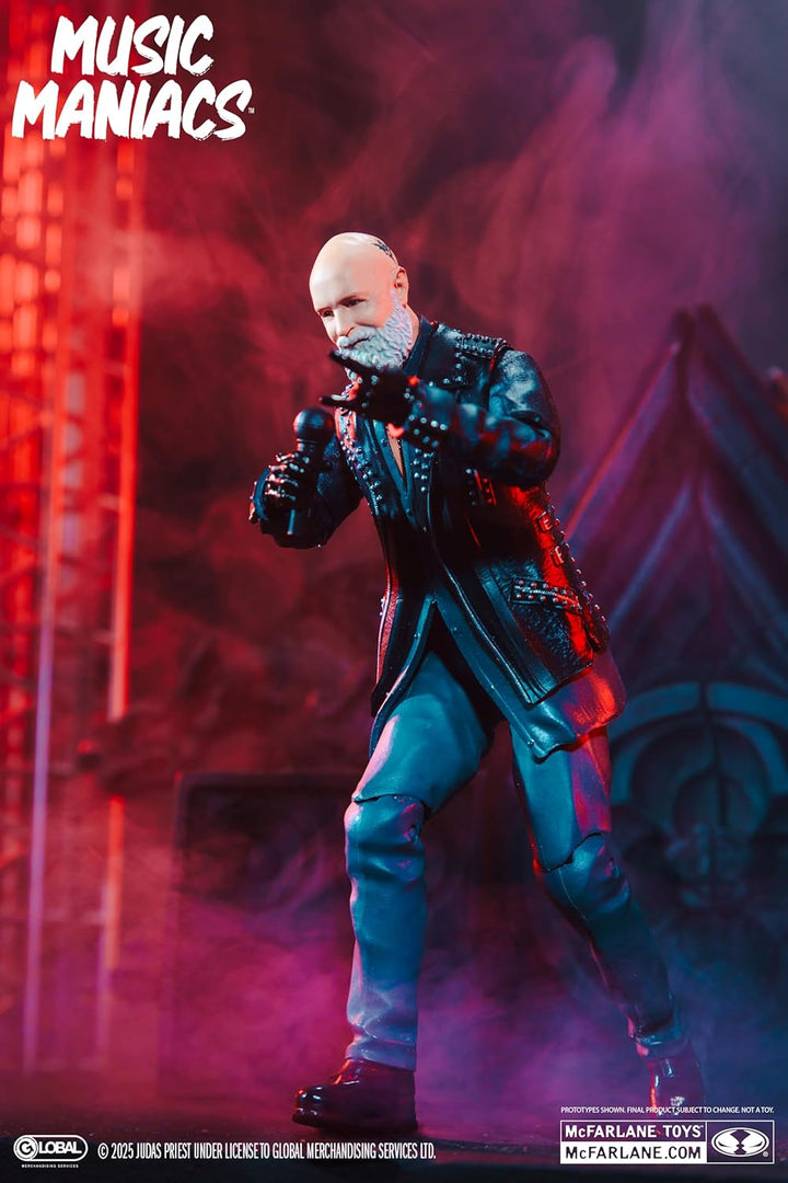 McFarlane Toys - Figura de acción de Rob Halford (Judas Priest) de...