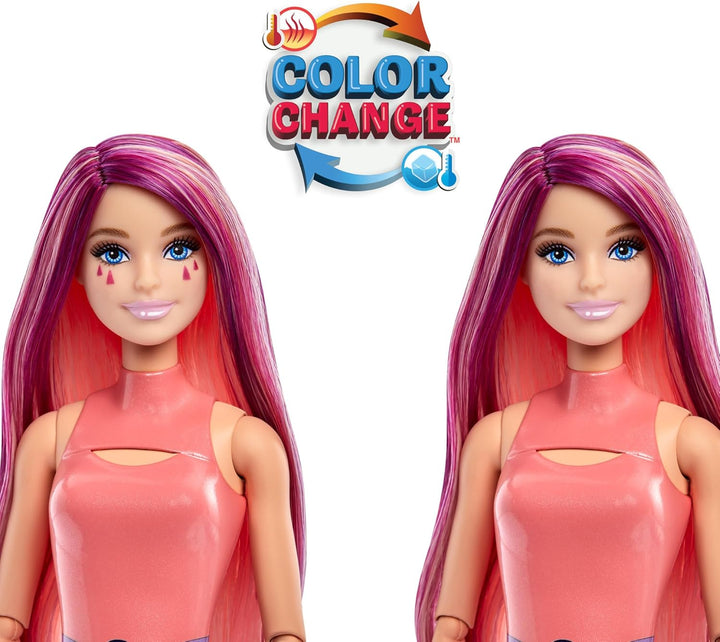 Muñeca Barbie Pop Reveal de la Serie Bubble Tea y Accesorios con Ma...