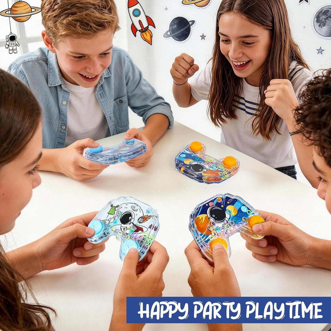 Cleboen Paquete de 12 juegos de agua de mano para niños, juegos de...